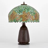 Large Handel Bronze Lamp, Impatiens Design - Sold for $4,687 on 10-10-2020 (Lot 112).jpg